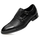 leather shoes loafers men casual British men's leather shoes