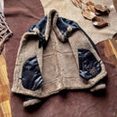 Men’s Genuine Fur Jacket – Winter Warm Thick Wool Shearling Coat | Classic Stylish Outerwear