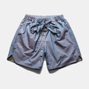 Men Shorts Trendy Belt Lined Summer Lace Up Design Quick Drying