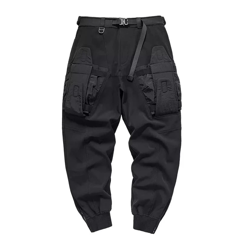 Cargo Pants Men Trousers Elastic Waist Pant Streetwear