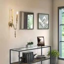 Retro American Country French Wall Lamp Wood Wall Lamp Bedroom Corridor Decorative Lamp