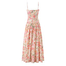 Floral dress on a white background, Obroi
