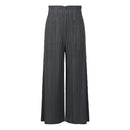 Pleated High Waisted Straight Loose Causal Pants