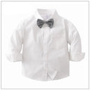 Kids Boy Spring Autumn Clothes Suit Formal Newborn Wedding Birthday Party Baby Outfits Xmas Christams Child Winter Clothing Sets