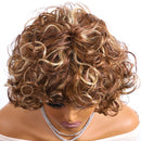 Dream Curly Human Hair Wigs Blond Short Jerry Curly Hair Wigs Water For Black Women