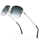 Rimless Sunglasses Design Frameless Oversize Square Luxury Sun Glasses