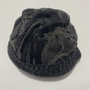 Handmade Men's Warm Hat Wool Blend Retro Patchwork Geometric Colour Block Knit Hat