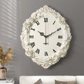 Retro Wall Clock Decoration Silent Wall Watch Light Luxury Home Decoration Accessories