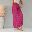 Sequined Design Women Long Mermaid Skirt Summer Black Elegant Skirts Elastic Waist Skirt