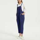 Women Casual Solid Long Pants Strap Summer Streetwear Female Casual Playsuits