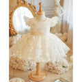 Girls First Birthday Dress Summer Princess Dress for Baby Girls Host Flower Girl Wedding Light Luxury