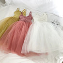 Kids Dresses for Girls Summer Lush Puffy Elegant Princess Party Dress Child Clothing