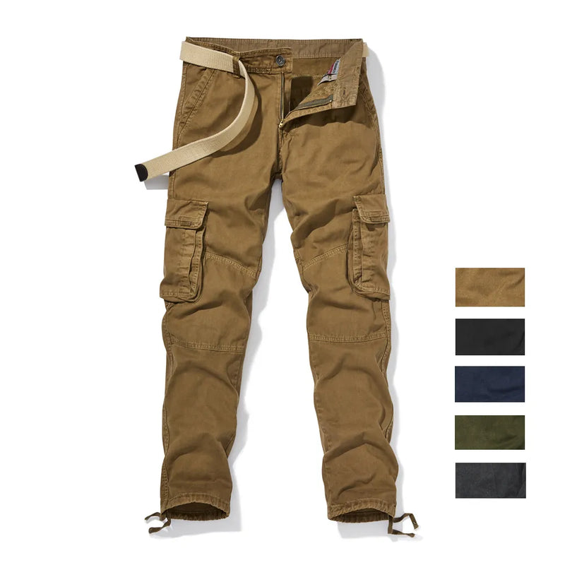 Spring Autumn Cargo Pants Men's Trousers Hiking Pants Black Joggers Work Sports Gym Sweatpants Hunting Pants