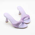Rhinestone Slippers Ladies Slides Summer Female Open Toe Elegant Dress Shoes Sandals for Women