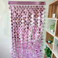Curtain Love Door Curtain Birthday Party Valentine Day Wedding Engagement Heart Rain Silk Decor