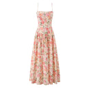 Floral dress on a white background, Obroi