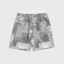 Bandana Beach Short for Men Summer Swim Trunks Loose Casual Streetwear Hawaiian Short Pants