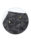 Women Camouflage Cargo Jeans Streetwear Baggy Vintage Casual Punk Straight Denim Wide Leg Pants Trouser Summer