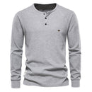 Men New Autumn Pullover Soft Sweater Mens Pure O-Neck Sweaters Button Pullovers Warm Slim Fit Male Clothing
