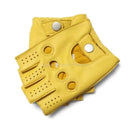 Leather Men's Gloves Male Cycling Motorcycle Driving Mittens Half Finger Unline Breathable