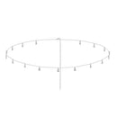 925 Sterling Silver Body Waist Chain Adjustable Body Belly Chain for Women Summer Jewelry