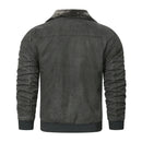 Autumn Winter Jacket Men Fur Collar Jackets Tactical Military Jackets Coats Casual Outerwear