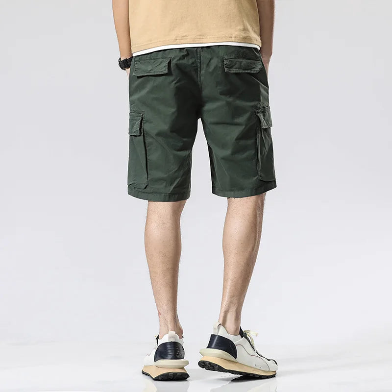 Men's Overalls Casual Pants Breathable Beach Breathable Cargo Short