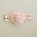 Princess Lace Florwers Bowknot Baby Headbands Elastic Girl Hair Bands Newborn Infant Accessories