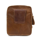 Brown leather pouch on a white background, Obroi