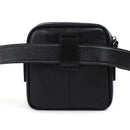 Men Waist Bag Genuine Leather Mini Shoulder Crossbody Bag Satchel For Men