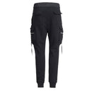 Cargo Pants Hip Hop Side Zipper Pocket Harem Joggers Sweatpants Streetwear Men Casual Trousers
