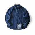 Casual Long Sleeve Denim Shirt for Men Workwear Shirt Jacket for Spring and Autumn
