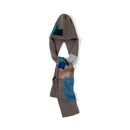 Casual Neckerchief Autumn and Winter Warm Two in One Patch Knitted Cold Hat Scarf