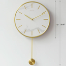 Nordic Wall Clocks Minimalist Marble Home Design Coffee Shop Wall Clocks Advanced Home Decor
