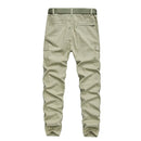 Men Cargo Pants Slim Fit Cone Pants Casual Outdoor Sports Streetwear Couples Solid Color Cargo Pants Male