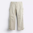 Spring Cargo Pants Men Streetwear Patchwork Straight Pants Casual Men Denim Trousers