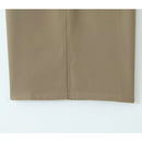 Low Waist With Belt Safari Midi Skirt Women Vintage Pocket Straight Skirts