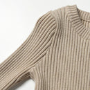 Knitted Sweater for Kids Children's Knit Clothing Autumn Unisex Boys Girls Basic Knit Pullover Top Toddler Knitwear