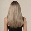 Blonde Lace Front Wigs for Women Natural Hairline Wig Synthetic Wigs Daily Cosplay Heat Resistant Fiber