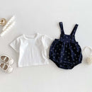 Children Set Summer Outfit Shoulder Bag Fart Clothes T-shirt Two-piece Set Baby Clothes