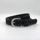 Ladies rivet belt simple needle buckle belt personalized trendy retro decorative pants belt