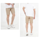 Casual Faux Leather Short Pants Male Summer Business Office Shorts
