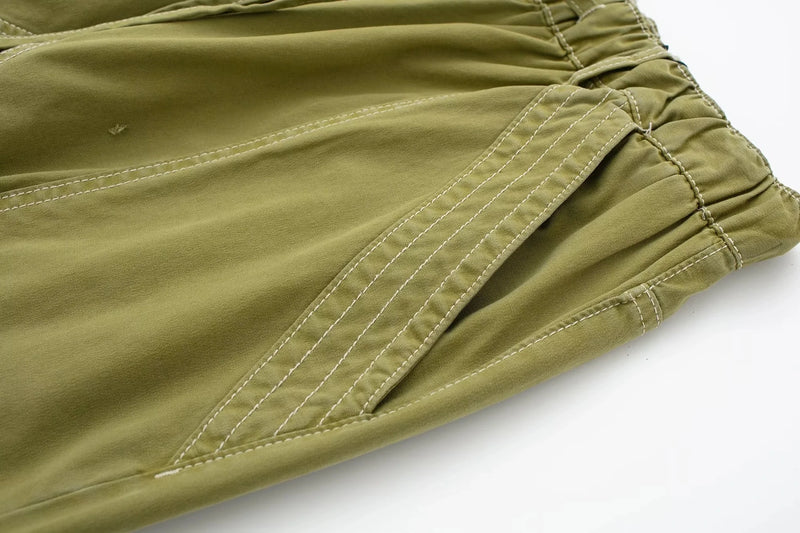 Women Pants Waist Drawstring Female Pants