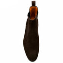 Genuine Leather Men Shoes Breathable Ankle Boots Dress Rome Pointed Toe Chelsea Boots Footwear