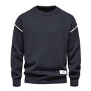 Autumn Winter Pullover Simple Sweater Loose Warm Casual Base Knitted