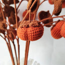 Creative Handmade Flower Crocheted Artificial Plant Creative Eternal Flower Ornaments Home &office Decora