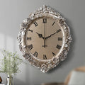 Retro Wall Clock Decoration Silent Wall Watch Light Luxury Home Decoration Accessories