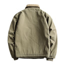 Vintage Winter Jacket Men Thick Warm Cashmere Liner Parka Male Outdoor Windbreaker Military Bomber Jackets