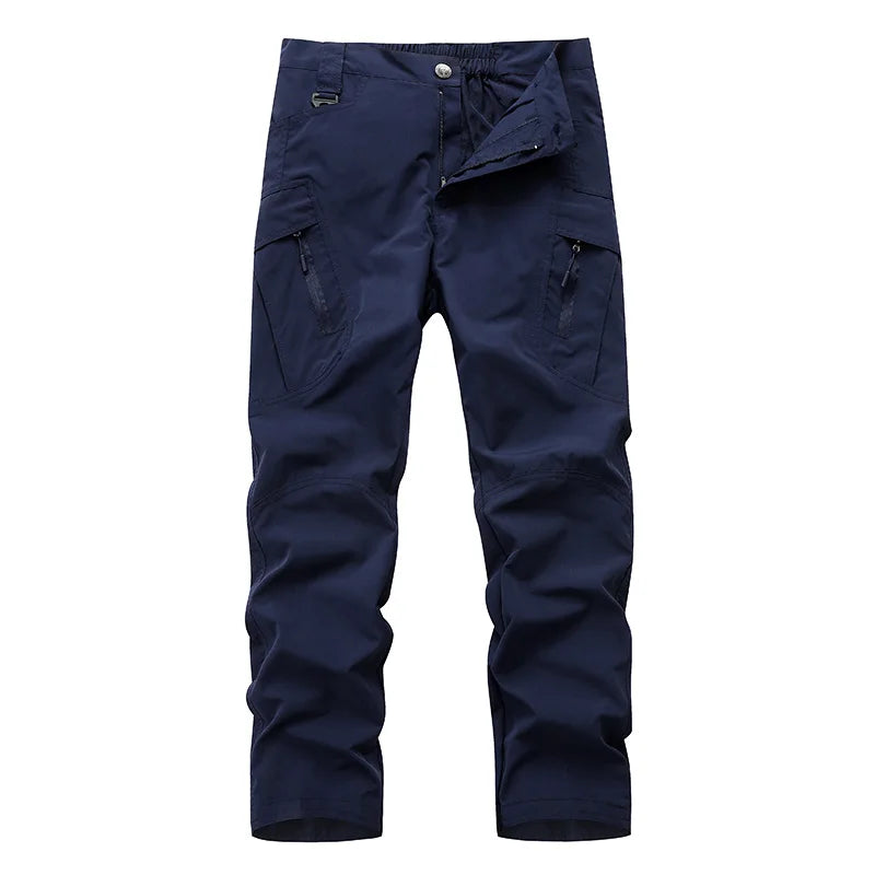 Summer Men Breathable Casual Cargo Pants Men Outdoor Man Pant Trouser