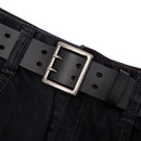 Genuine Leather Men Belt Vintage Luxury Designer Belts Retro Pin Buckle Strap For Jeans For Men